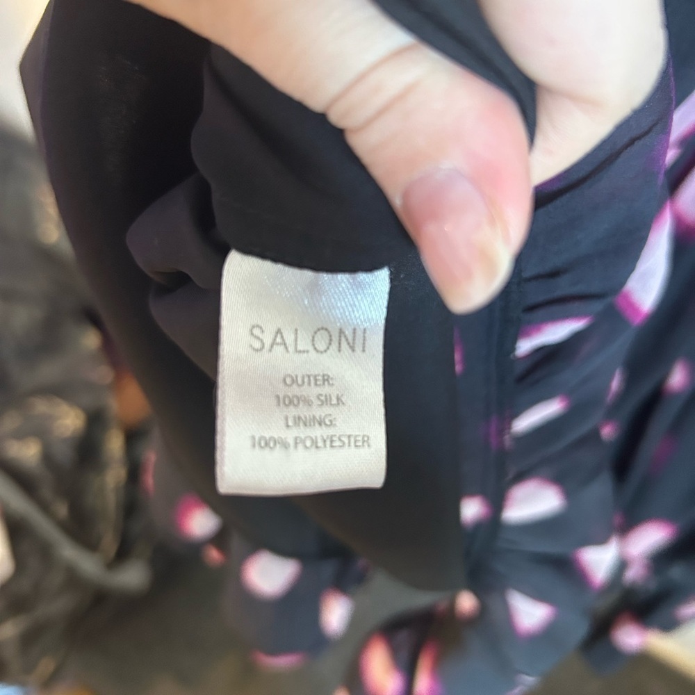 SALONI Isa Ruffle Dress - Picture 8 of 10
